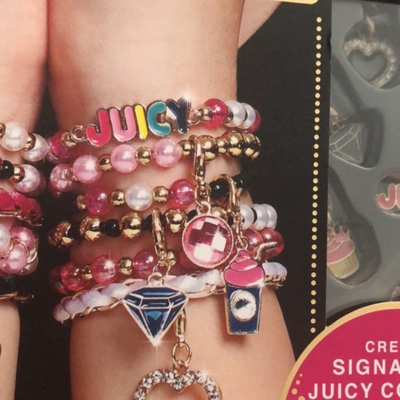 Juicy Couture 464 piece Pink & Precious Make It Real charm‎ bracelet kit set new - Picture 5 of 10